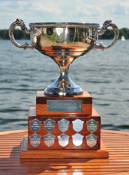 yacht racing trophy